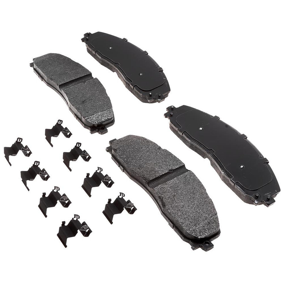 2013-2024 Powerstroke Pro Semi-Metallic Front Brake Pads (ACD17D1680MHF1)-Brake Pads-ACDelco-Dirty Diesel Customs