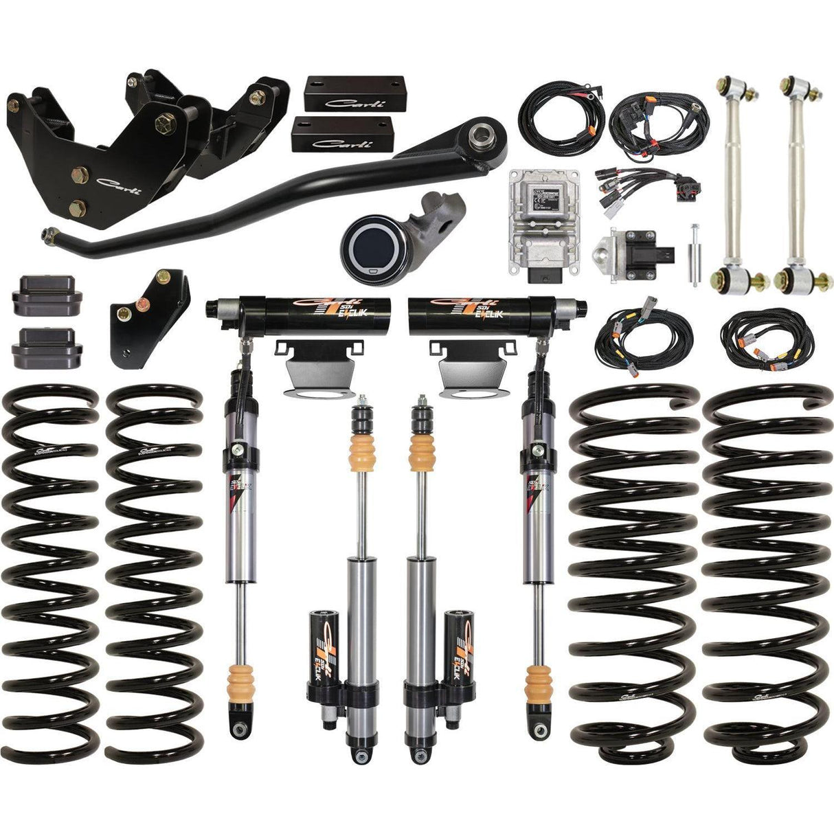 2014-2018 Cummins E-Venture 3.25" Lift Kit (CS-D3-EV25-14-D)-Lift Kit-Carli Suspension-Dirty Diesel Customs
