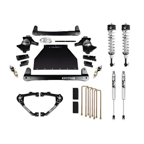 2014-2018 GM 1500 4" Performance Lift Kit W/ Fox 2.0 Shocks Front & Rear (210-P0963)-Lift Kit-Cognito Motorsports-Dirty Diesel Customs