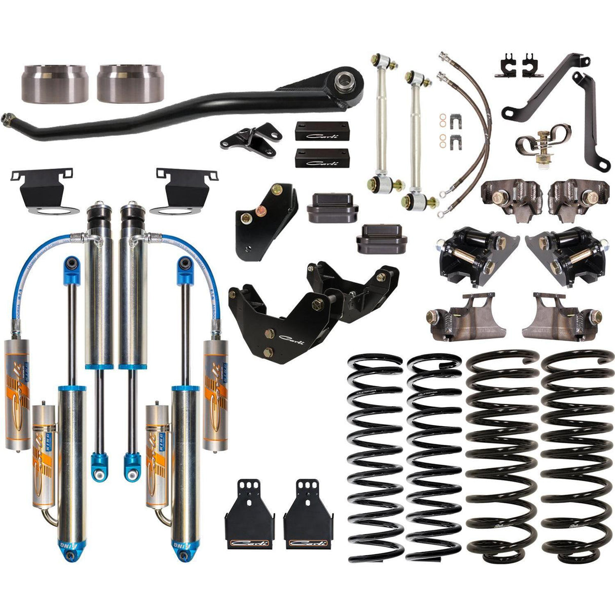 2014-2018 Ram 2500 Dominator 2" Lift Kit (CS-DD30-14-PW)-Lift Kit-Carli Suspension-Dirty Diesel Customs