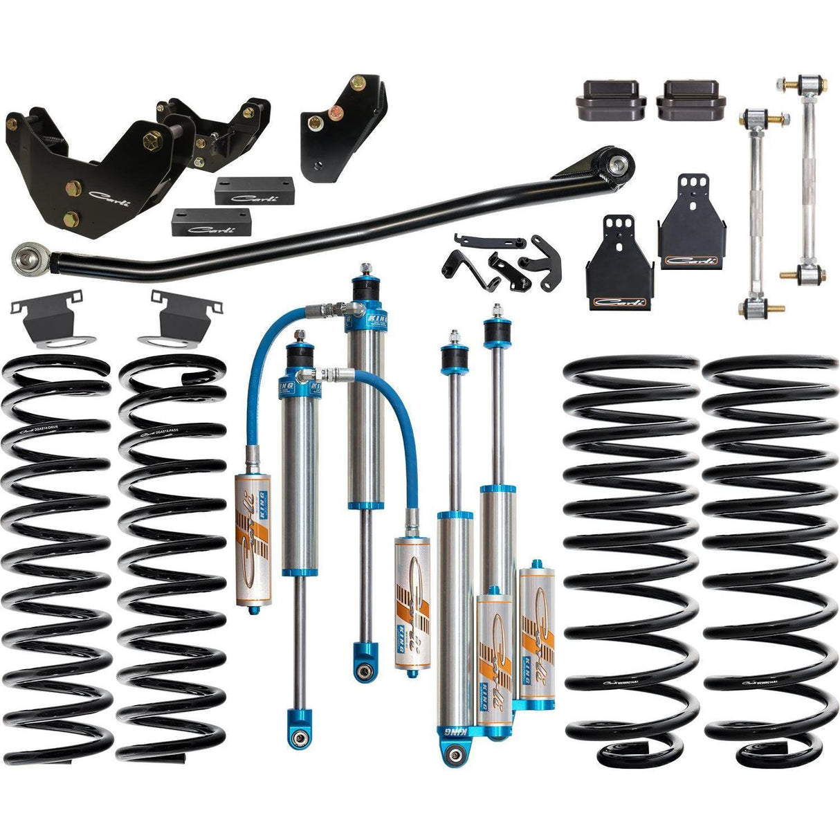 2014-2018 Ram 2500 Pintop Front 2" Leveling Kit (CS-DPT25-14-PW)-Leveling Kit-Carli Suspension-Dirty Diesel Customs