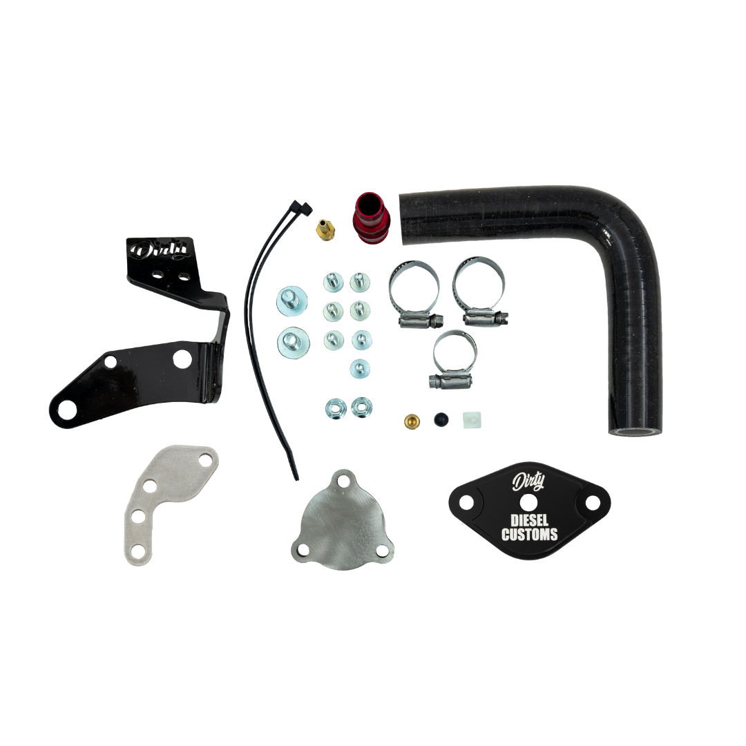 2014-2019 Ram Ecodiesel DIRTY EGR Delete Kit (030-EGR-A023)-EGR Delete-Dirty Diesel Customs-030-EGR-A023-BLK-Dirty Diesel Customs