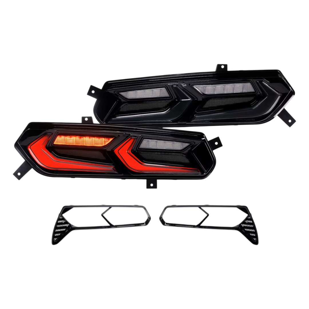2014-2019 Chevrolet Corvette C7 XB LED Smoked Tail Lights (LF754)