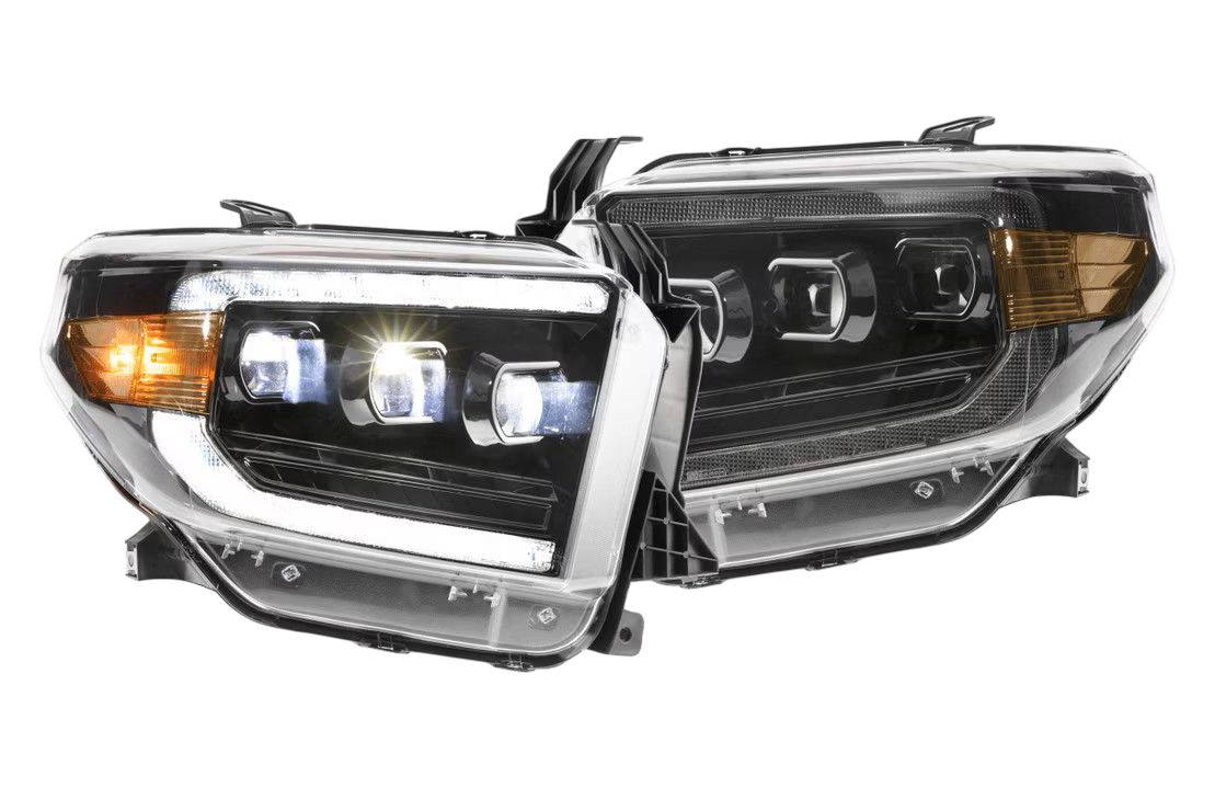 2014-2021 Toyota Tundra White XB LED Headlights (LF532.2-ASM)-Headlights-Morimoto-Dirty Diesel Customs