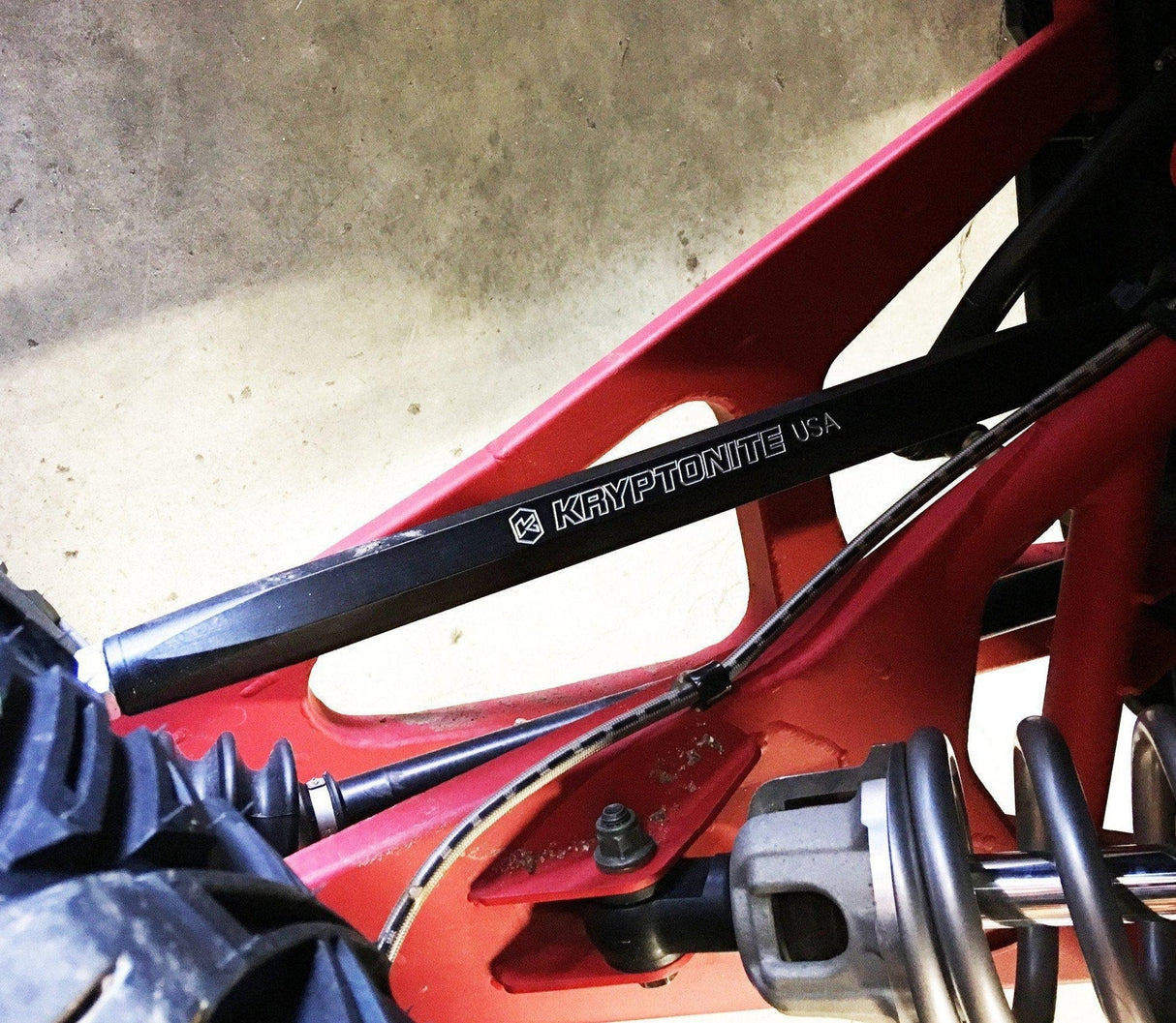 2014-2023 Polaris Stage 2 Long Travel Death Grip Tie Rods (KRTRZ14-3)-UTV Steering Components-KRYPTONITE-Dirty Diesel Customs