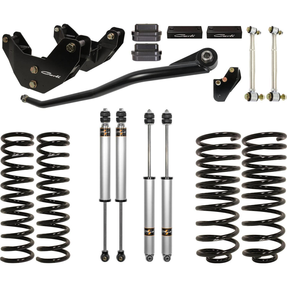 2014-2024 Cummins Commuter 3.25" Lift Kit (CS-D3-COM-CS-1419-D)-Lift Kit-Carli Suspension-Dirty Diesel Customs