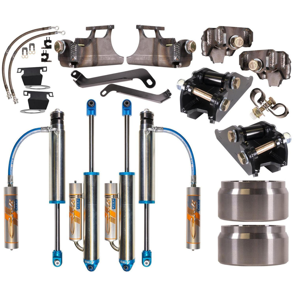 2014-2024 Cummins Dominator Shock Package w/ 3.25″ Lift (CS-DD30SPKG-14-D)-Shocks-Carli Suspension-Dirty Diesel Customs
