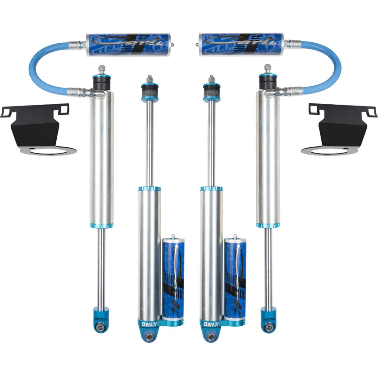 2014-2024 Cummins Pintop 2.5 Shock Package w/ 3.25" Lift (CS-DPT25SPKG-1419-D-AR)-Shocks-Carli Suspension-Dirty Diesel Customs