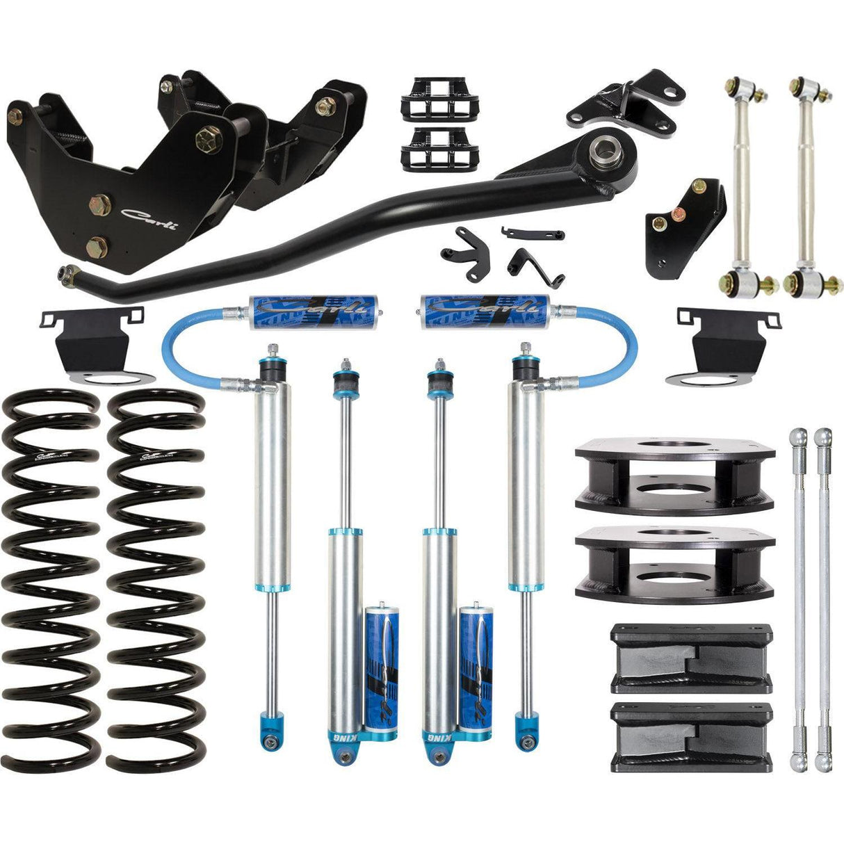 2014-2024 Cummins Pintop 3.25" Lift Kit w/ Air-Ride (CS-DPT25-1419-D-AR)-Lift Kit-Carli Suspension-Dirty Diesel Customs