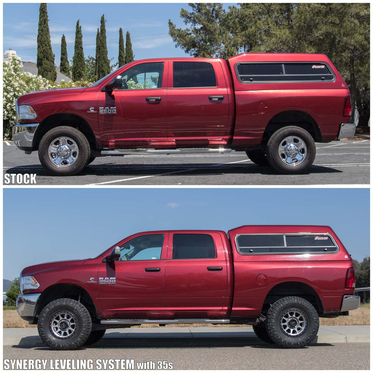 2014+ Cummins Leveling Kit (8750-10)-Leveling Kit-Synergy MFG-Dirty Diesel Customs