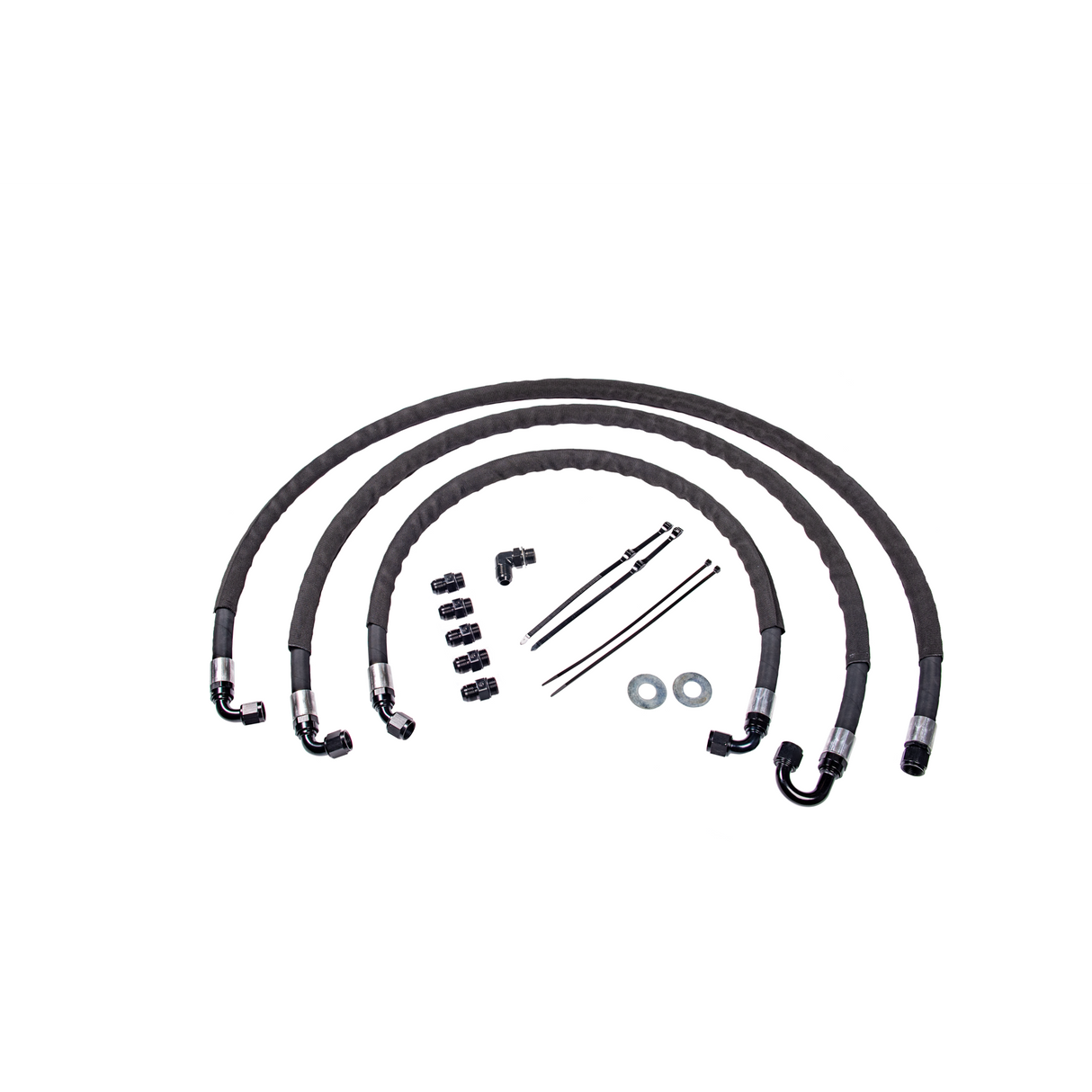 2015-2016 Duramax Transmission Cooler Line Set (FPE-TL-LML-1516)-Transmission Cooler Lines-Fleece Performance-Dirty Diesel Customs