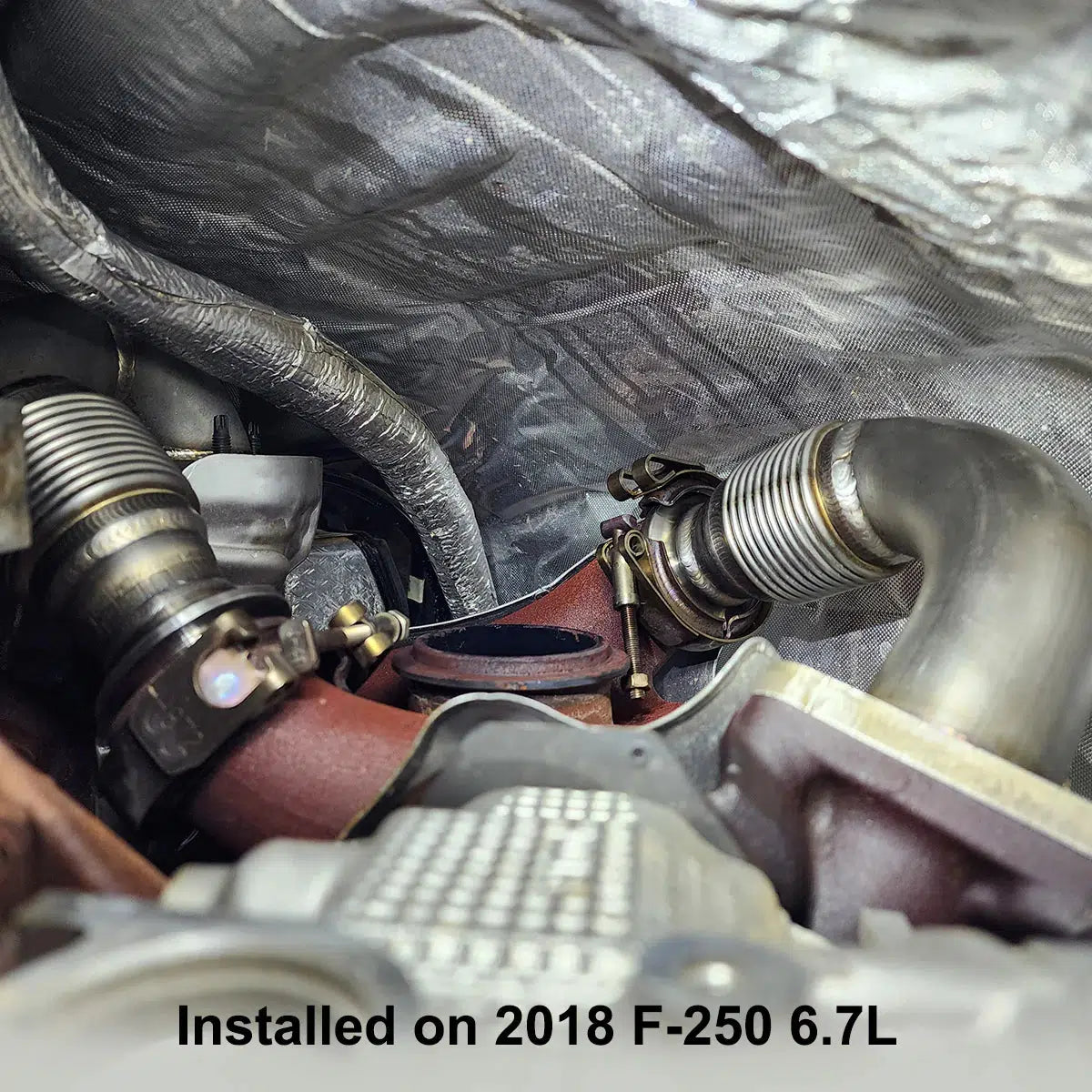 2015-2019 Powerstroke Up-pipe Kit Ford (316119515)-Up-pipes-PPE-Dirty Diesel Customs