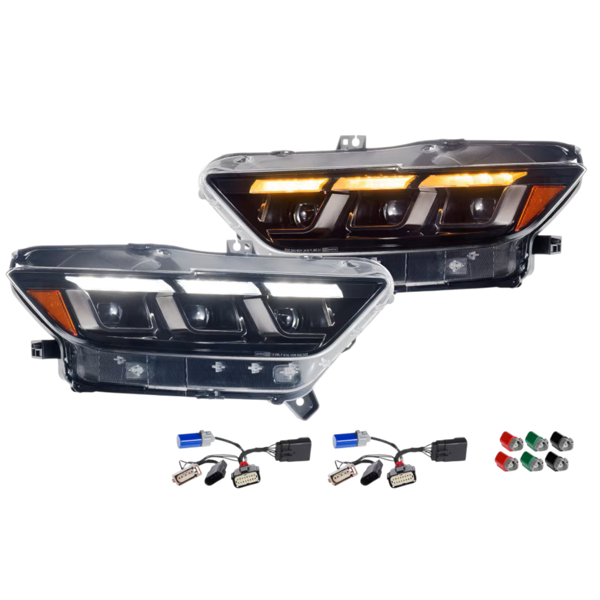 2015-2022 Ford Mustang XB LED Headlights Gen II (LF2-410)-Headlights-Morimoto-Dirty Diesel Customs