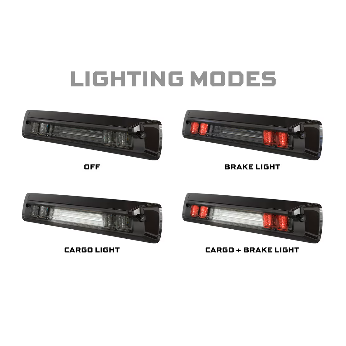 2015-2024 Colorado & Canyon X3B LED Third Brake Light-Third Brake Lights-Morimoto-Dirty Diesel Customs