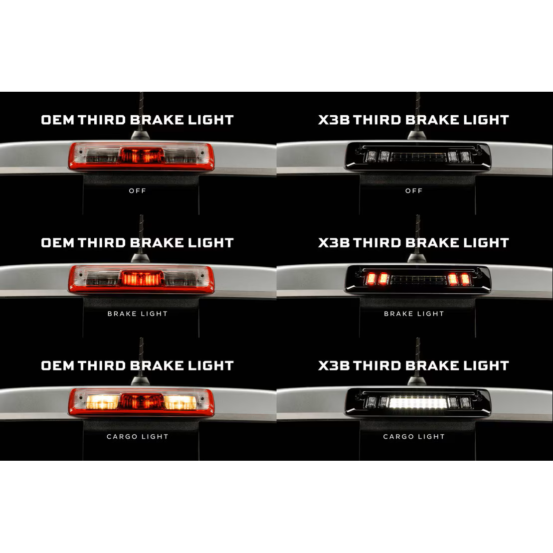 2015-2024 Colorado & Canyon X3B LED Third Brake Light-Third Brake Lights-Morimoto-Dirty Diesel Customs