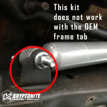 2015-2025 Duramax KRYPTONITE Fox Steering Stabilizer Kit (KRSS15FOX)-Steering Stabilizer-KRYPTONITE-Dirty Diesel Customs