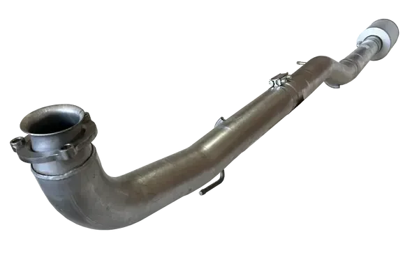 2015.5-2016 Duramax 4" CAT & DPF Delete w/ Muffler (431030)-Delete Pipe-Mel's Manufacturing-Dirty Diesel Customs