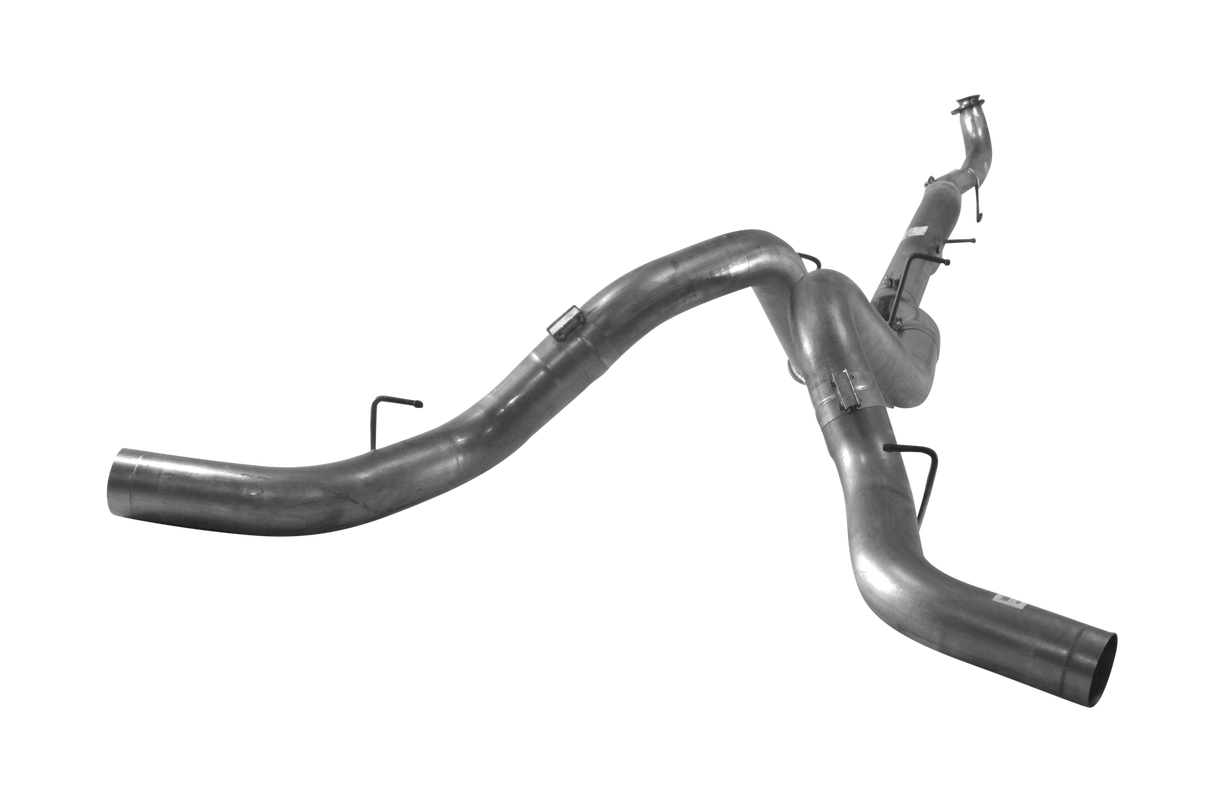 2015.5-2016 Duramax 5" Downpipe Back Dual Exhaust - No Muffler (531014)-Downpipe Back Exhaust System-Mel's Manufacturing-Dirty Diesel Customs