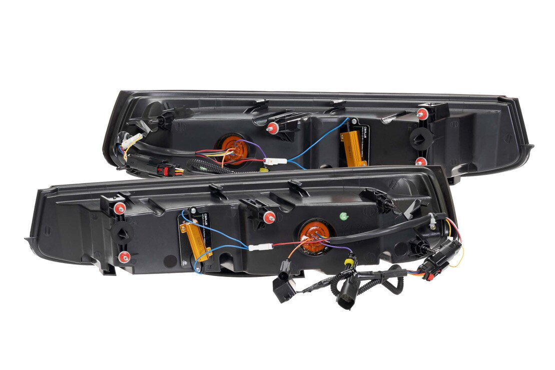 2016-2018 Chevrolet Camaro XB LED Lambo Red Tail Lights (LF400)