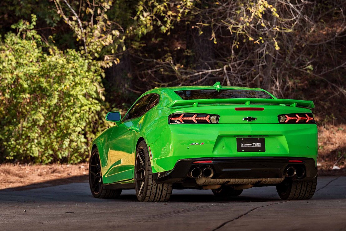 2016-2018 Chevrolet Camaro XB LED Lambo Smoked Tail Lights (LF401)