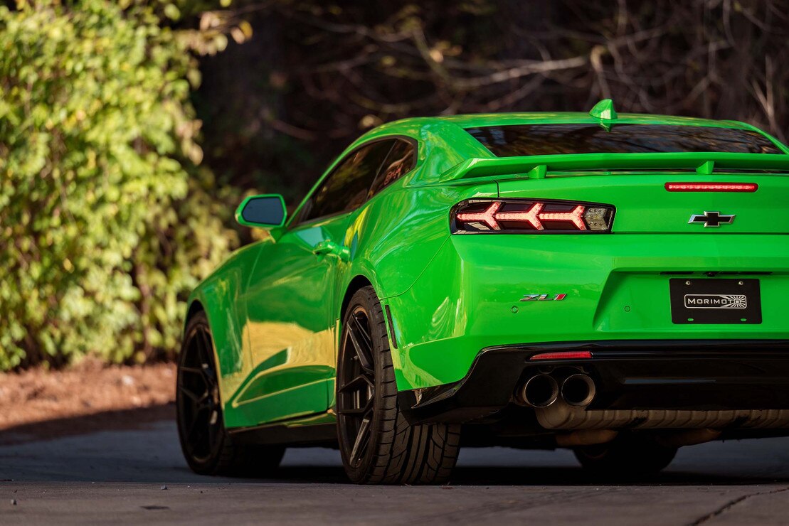 2016-2018 Chevrolet Camaro XB LED Lambo Smoked Tail Lights (LF401)