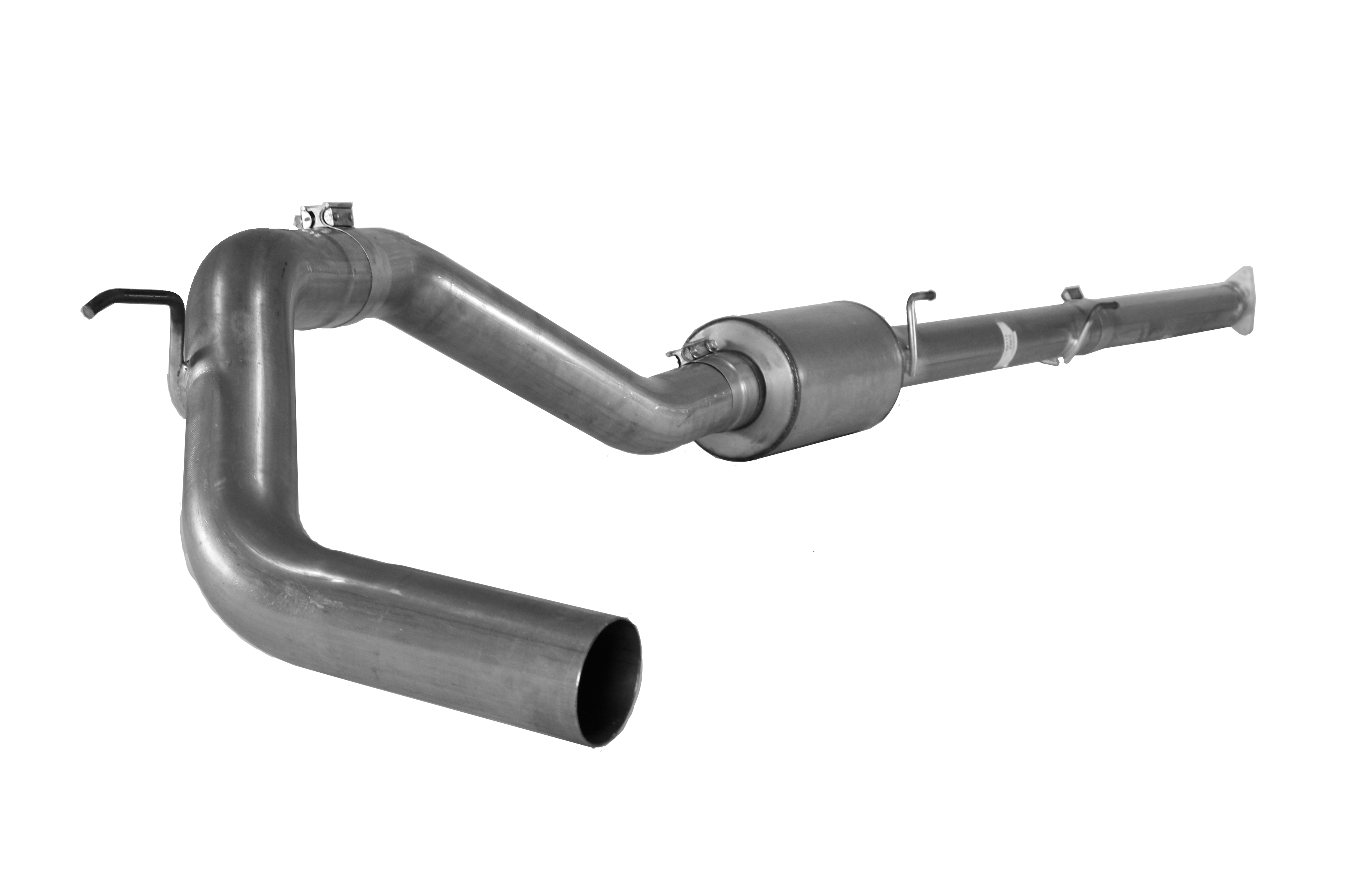2016-2019 Nissan Cummins 4" Downpipe Back Exhaust w/ Muffler (441001 / 442001)-Downpipe Back Exhaust System-Mel's Manufacturing-441001-Dirty Diesel Customs