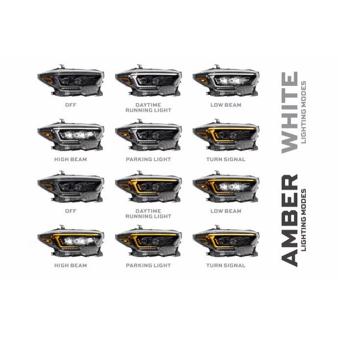 2016-2023 Tacoma XB Evo LED Headlights (LF2-530)-Headlights-Morimoto-Dirty Diesel Customs