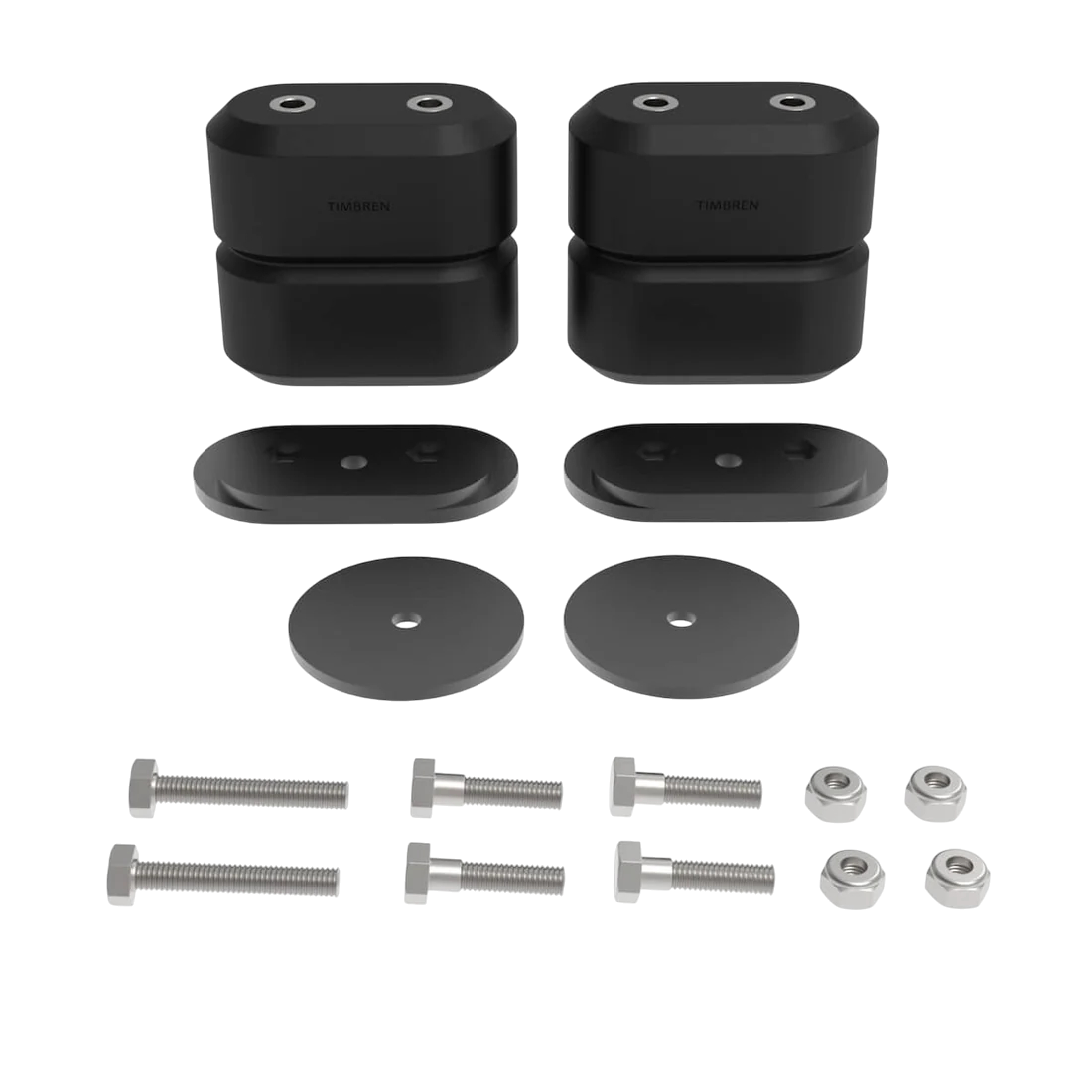 2017-2019 3.0L Duramax Magna Ride Rear SES Enhancement System (GMRCK15MR)-Rubber Helper Springs-Timbren-Dirty Diesel Customs