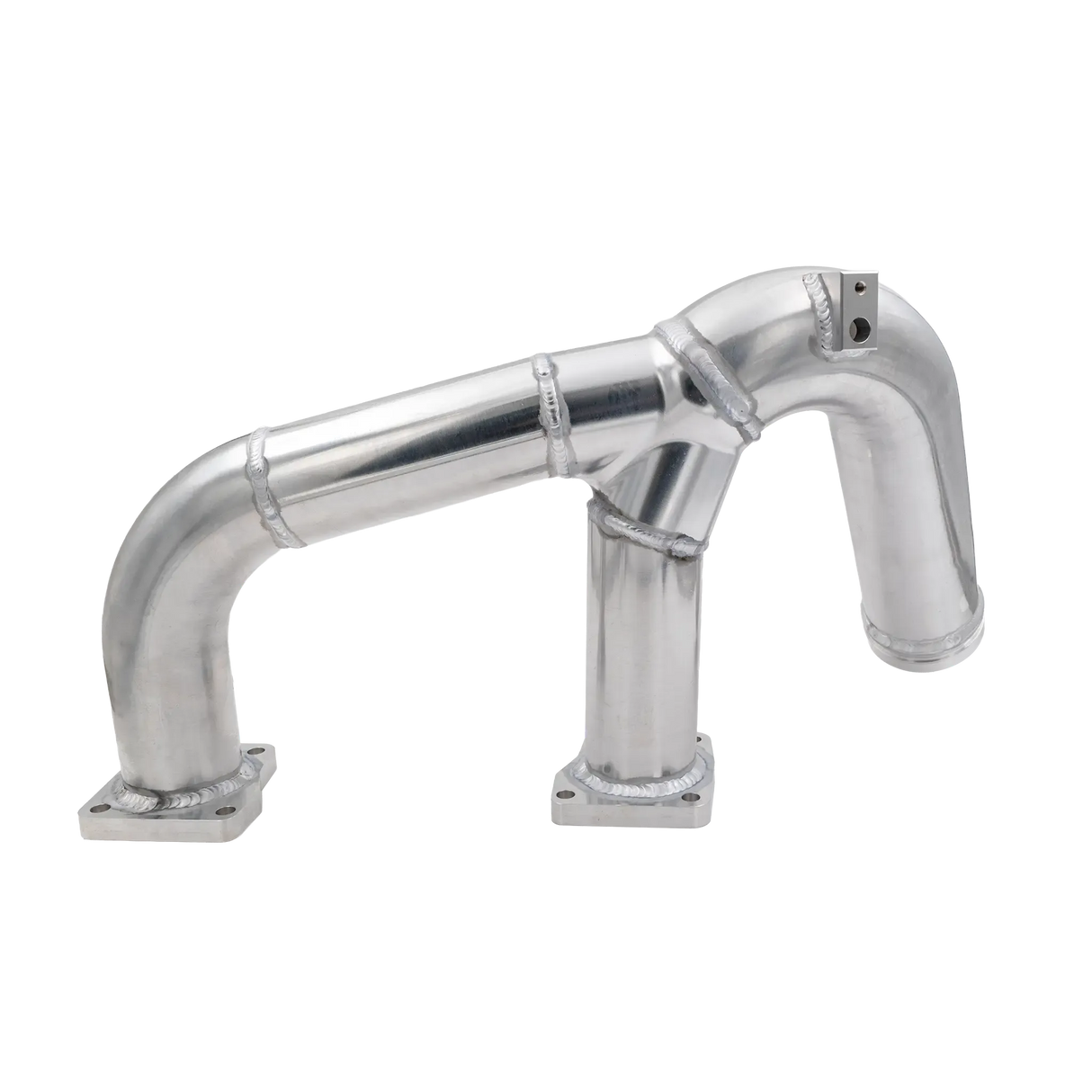 2017-2019 Duramax 3" High Flow Intake Y-Bridge Double Rainbow (L5P-INT-A024)-Intake Elbows-Dirty Diesel Customs-Dirty Diesel Customs