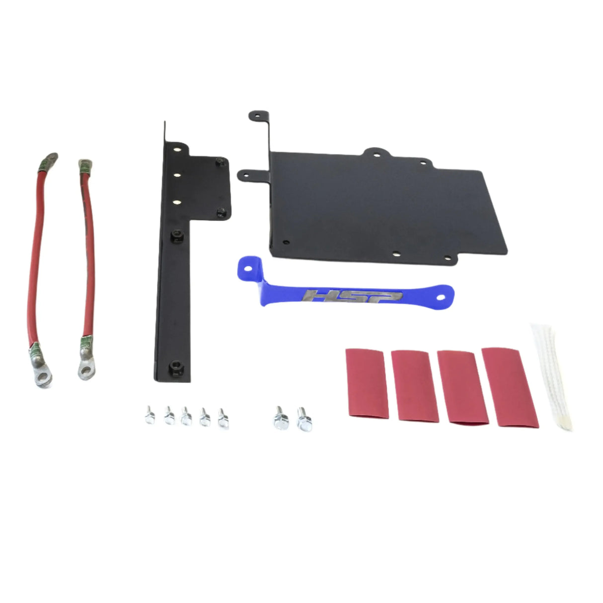 2017-2019 Powerstroke Battery Relocation Kit (HSP-P-425-2-HSP)-Battery Hold Down-HSP Diesel-HSP-P-425-2-HSP-CB-Dirty Diesel Customs