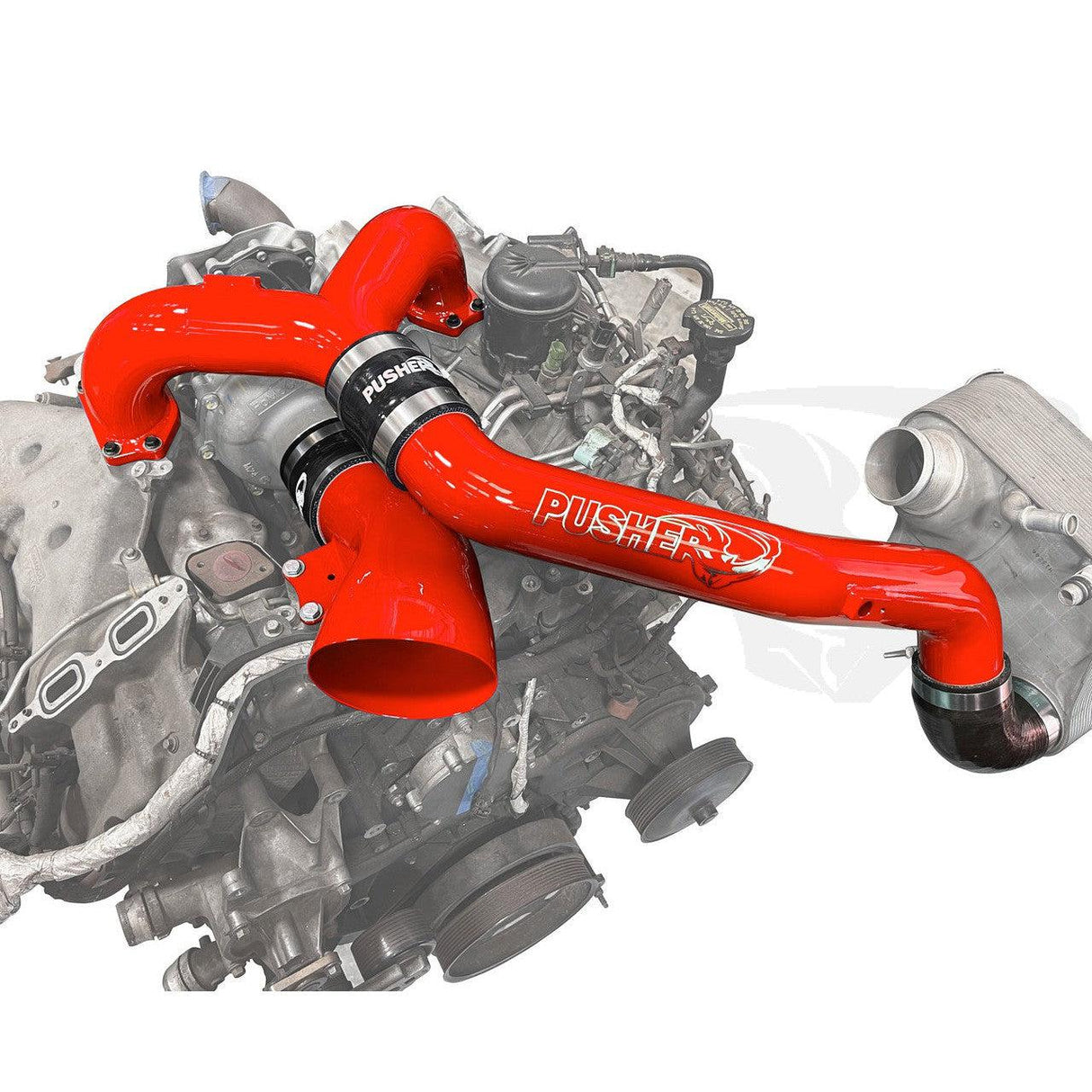 2017-2019 Powerstroke Intake System w/ Turbo Inlet (PFP1719IT)-Intake Kit-Pusher-Dirty Diesel Customs