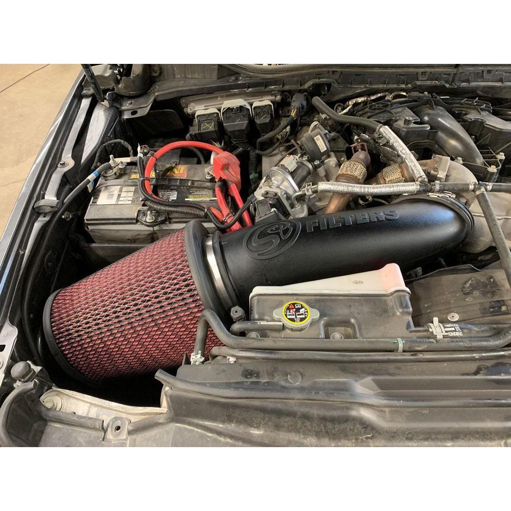 2017-2019 Powerstroke Open Intake Kit (75-6001)-Intake Kit-S&B Filters-Dirty Diesel Customs