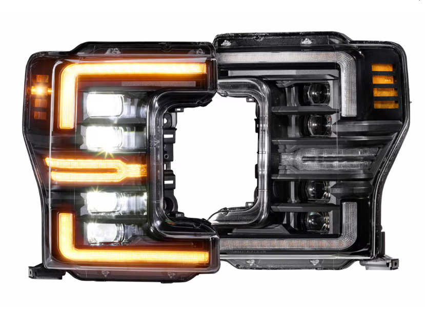 2017-2019 Powerstroke XB LED Headlights (LF503.2-ASM)-Headlights-Morimoto-LF503.2-A-ASM-Dirty Diesel Customs