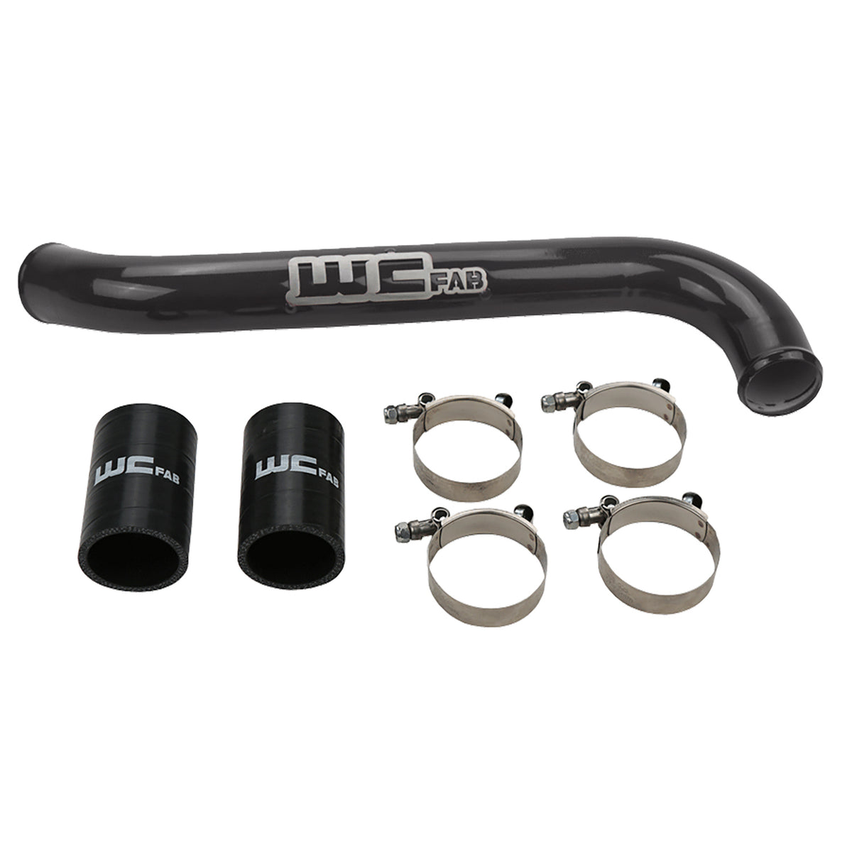 2017-2019 Duramax Upper Coolant Pipe (WCF100742) - WC Fab Grey (Kingsport Grey)