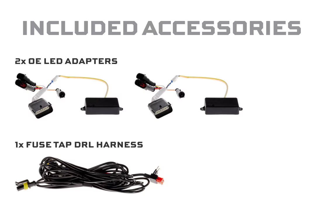 2017-2019 Powerstroke XB Hybrid LED Headlights (LF554.2)