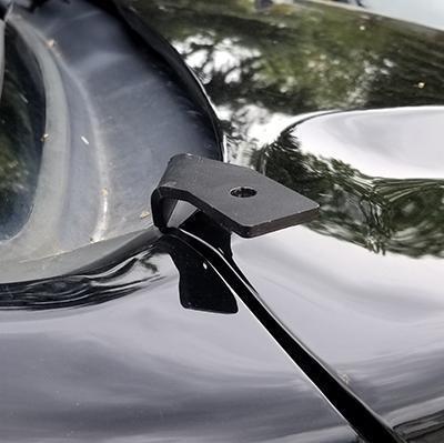 2017-2020 Raptor Hood Hinge Mount w/ 4-Pack LED Pods (10-30242)-Light Bar Mounts-Speed Demon-Dirty Diesel Customs