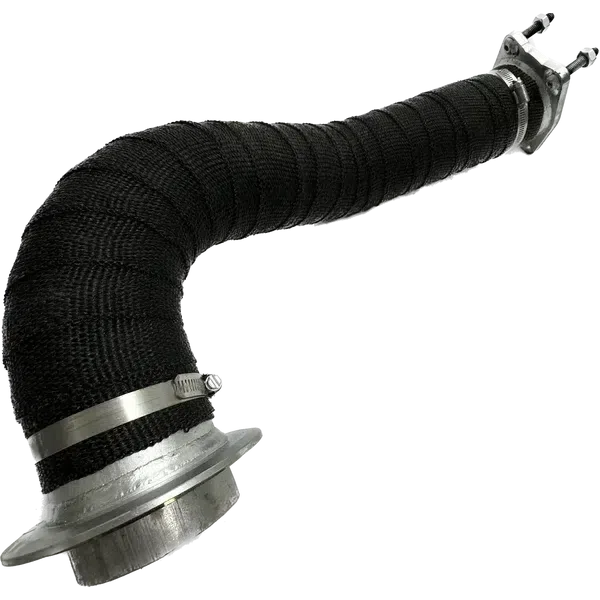 2017-2022 Duramax 3.5" Downpipe w/ 4 Bolt Flange (A40101)-Downpipe-Mel's Manufacturing-Dirty Diesel Customs