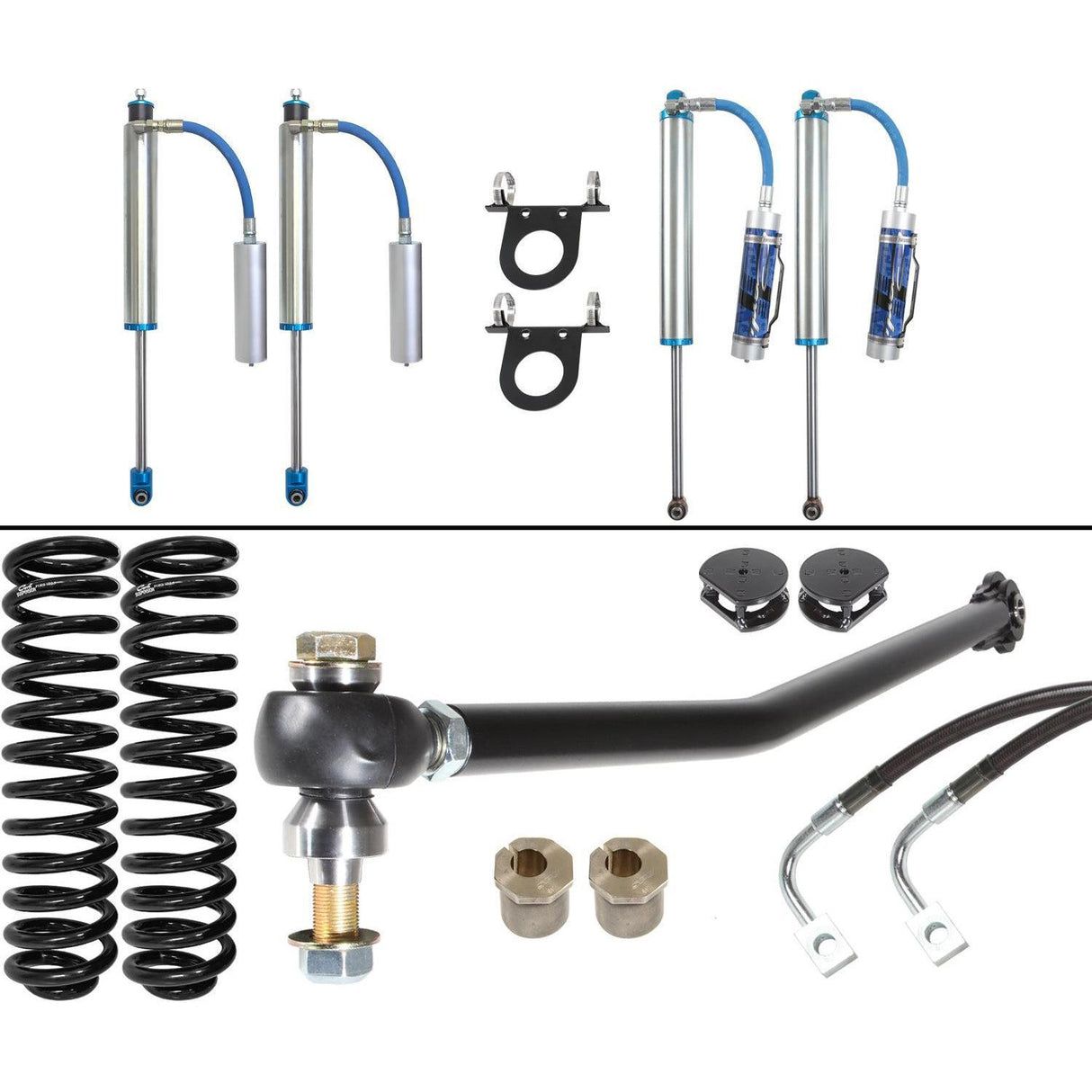 2017-2022 F-Series Pintop 2-3" Lift Kit (CS-FLVL-PT25-17-GAS)-Lift Kit-Carli Suspension-Dirty Diesel Customs