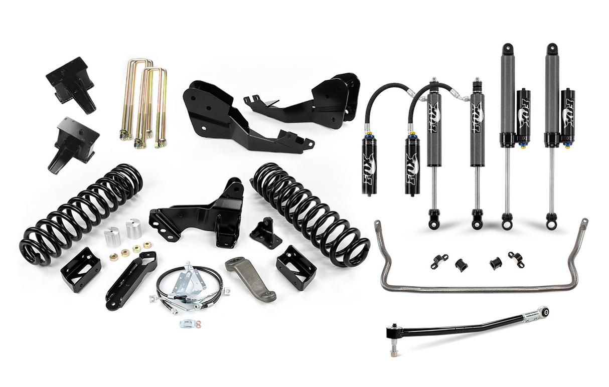 2017-2022 Powerstroke 6/7" Premier Lift Kit W/ Fox 2.5 DSC Reservoir Shocks Front & Rear (220-P1156)-Lift Kit-Cognito Motorsports-Dirty Diesel Customs
