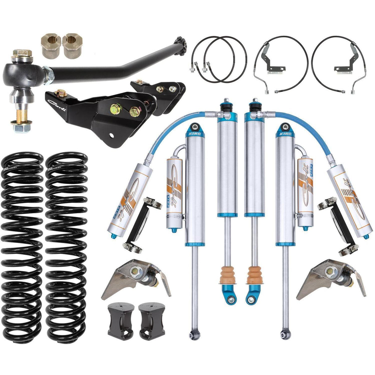 2017-2022 Powerstroke Dominator 4.5-5.5″ Lift Kit (CS-F45-D30-17)-Lift Kit-Carli Suspension-Dirty Diesel Customs