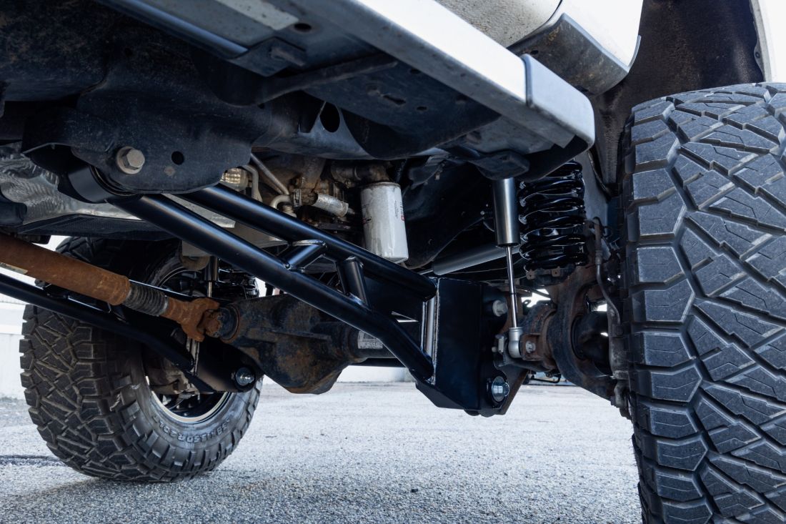 2017-2022 Powerstroke Tubular Radius Arms w/ 6-8.5" Lift (77-27700)-Radius Arm-ReadyLift-Dirty Diesel Customs