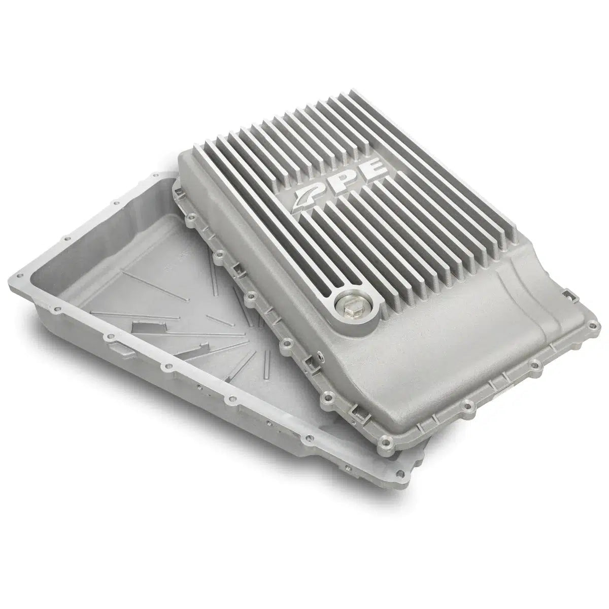 2017-2023 3.0L Powerstroke 10R80 Heavy-Duty Cast Aluminum Transmission Pan (328053220)-Transmission Pan-PPE-Dirty Diesel Customs