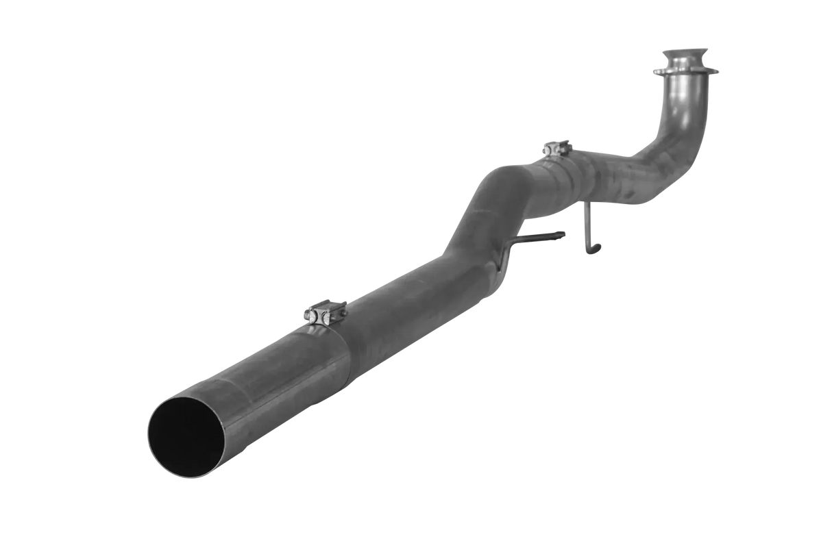 2017-2023 Duramax 4" CAT / DPF Race Pipe - No Muffler (431023 / 432023)-Delete Pipe-Mel's Manufacturing-Dirty Diesel Customs