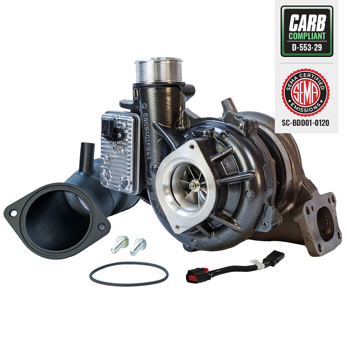 2017-2023 Duramax Screamer Turbocharger (1045844)-Stock Turbocharger-BD Diesel-Dirty Diesel Customs