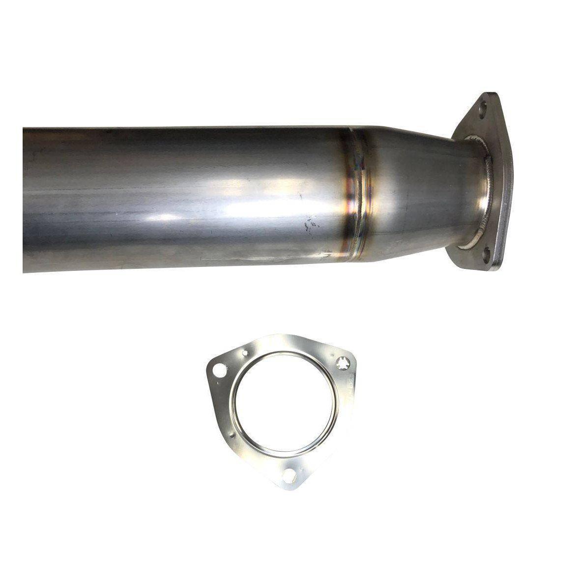 2017-2023 Powerstroke 5" SS Filter Back Exhaust - No Muffler (SD-6.7PEX17)-Filter Back Exhaust System-Sinister-Dirty Diesel Customs