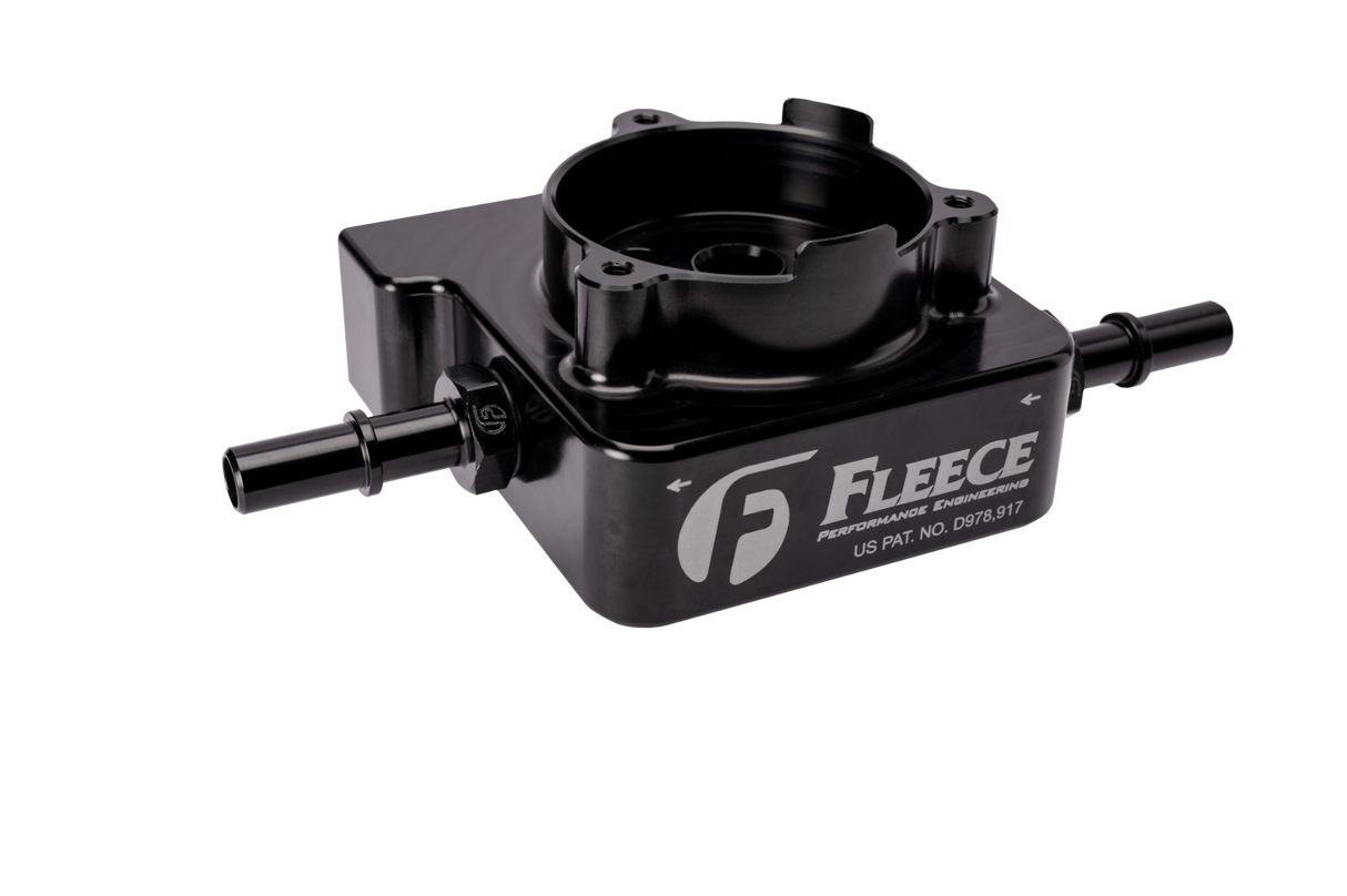 2017-2024 Duramax Fuel Filter Upgrade Kit (FPE-L5P-FFBA-1719)-Fuel Filter Adapter-Fleece Performance-Dirty Diesel Customs