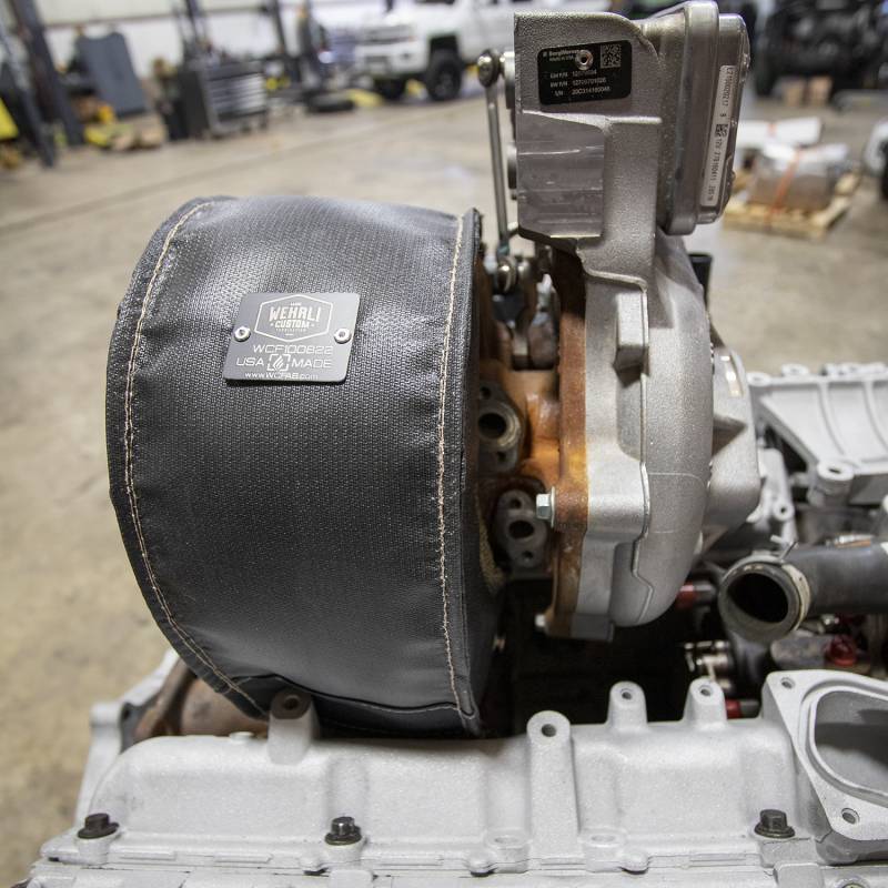 2017-2024 Duramax VGT Turbo Heat Blanket (WCF100822)-Turbo Blanket-Wehrli Custom Fabrication-Dirty Diesel Customs
