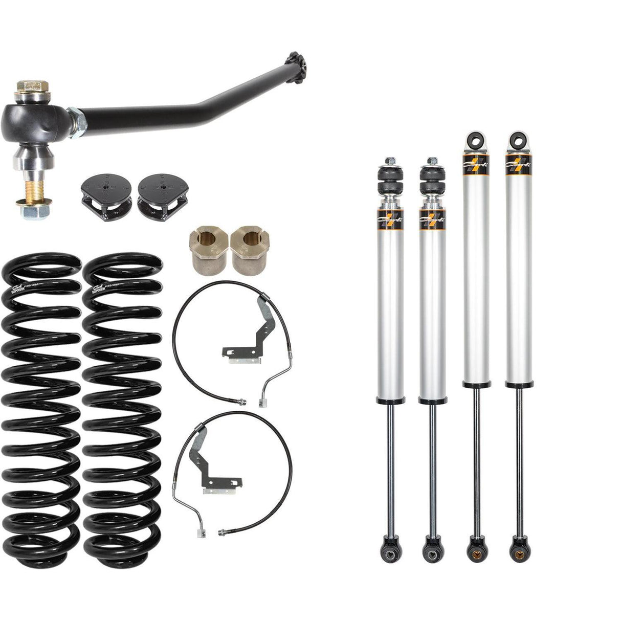 2017-2024 F-Series Commuter 2-3" Lift Kit (CS-FLVL-COM-CS-17-GAS)-Lift Kit-Carli Suspension-Dirty Diesel Customs