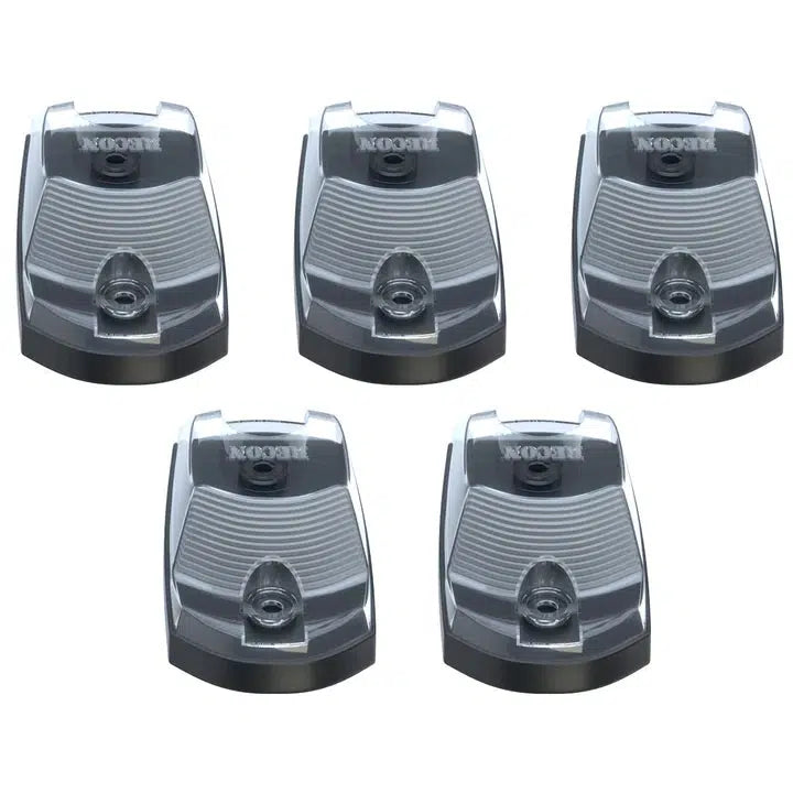 2017-2024 Powerstroke Cab Roof Light Set 2-Way Front & Rear Facing Ultra High-Power LED's Multiple Lens & Colors (5 Pack) (264342XXXXXX)-Marker Lights-RECON Lights-Dirty Diesel Customs