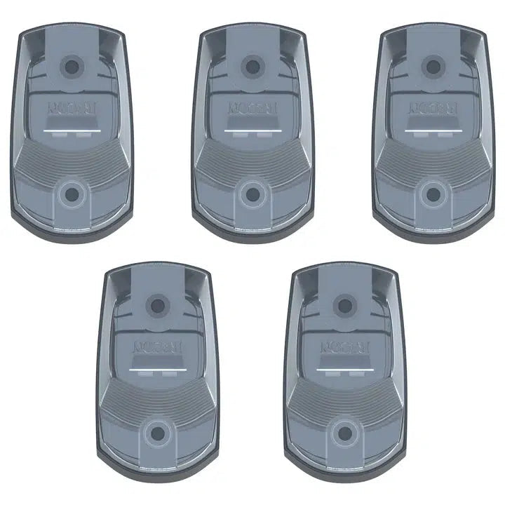 2017-2024 Powerstroke Cab Roof Light Set 2-Way Front & Rear Facing Ultra High-Power LED's Multiple Lens & Colors (5 Pack) (264342XXXXXX)-Marker Lights-RECON Lights-Dirty Diesel Customs